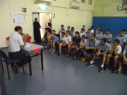 محاضرة لطلاب الخوامس والسوادس حول الموضوع "صحة المراهق"